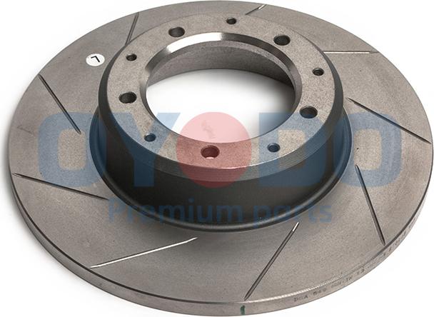 Oyodo DBA549SL - Brake Disc autospares.lv