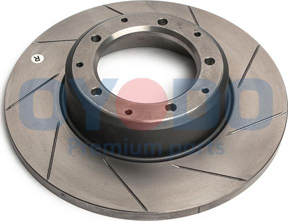 Oyodo DBA549SR - Brake Disc autospares.lv