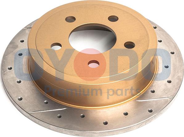 Oyodo DBA2535X - Brake Disc autospares.lv