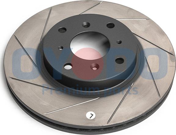 Oyodo DBA200SL - Brake Disc autospares.lv