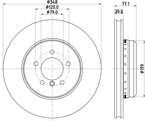 Pagid 54418 - Brake Disc autospares.lv