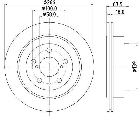 Pagid 54421 - Brake Disc autospares.lv