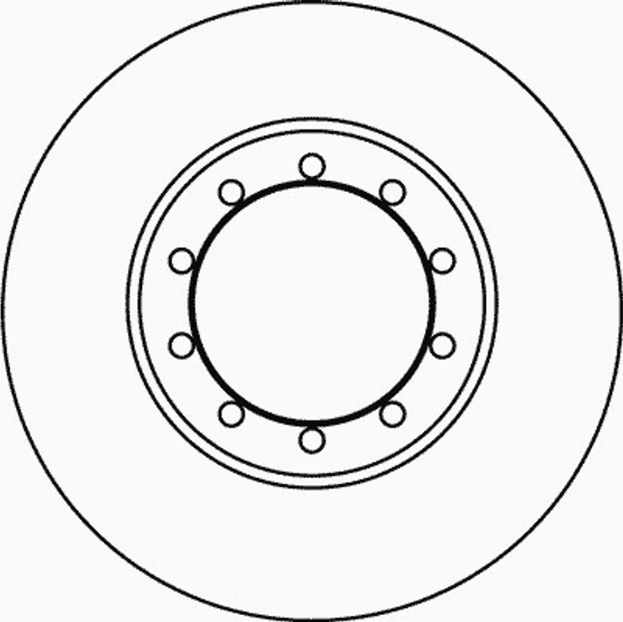 Pagid 54520PRO - Brake Disc autospares.lv