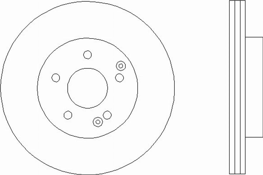 Pagid 54059PRO - Brake Disc autospares.lv