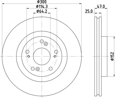 Pagid 54865 - Brake Disc autospares.lv