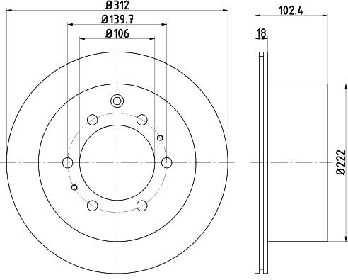 Pagid 54806 - Brake Disc autospares.lv