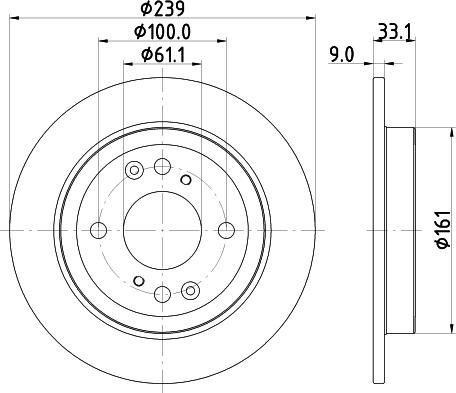 Pagid 56044 - Brake Disc autospares.lv