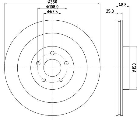 Pagid 56074 - Brake Disc autospares.lv