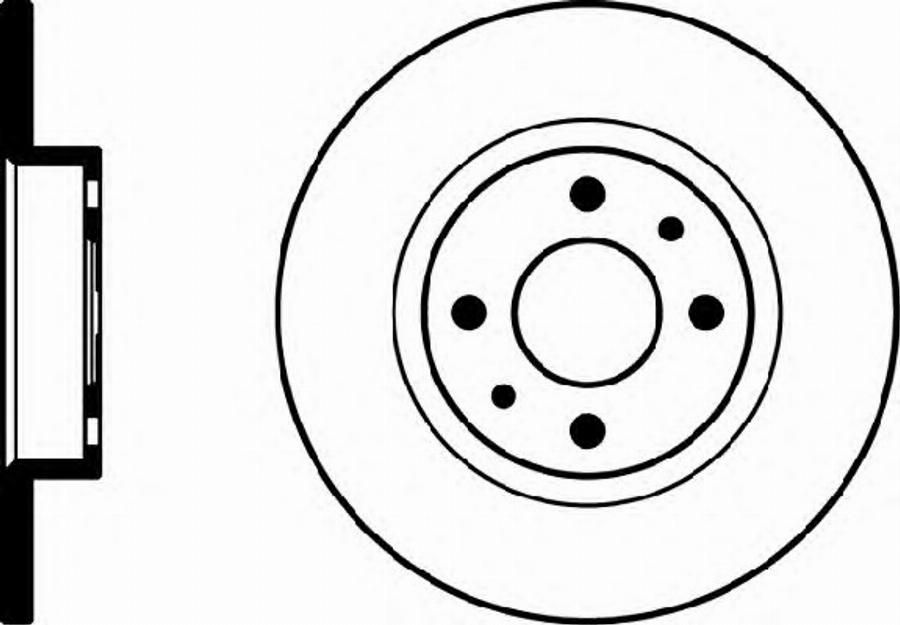 Pagid 50910PRO - Brake Disc autospares.lv