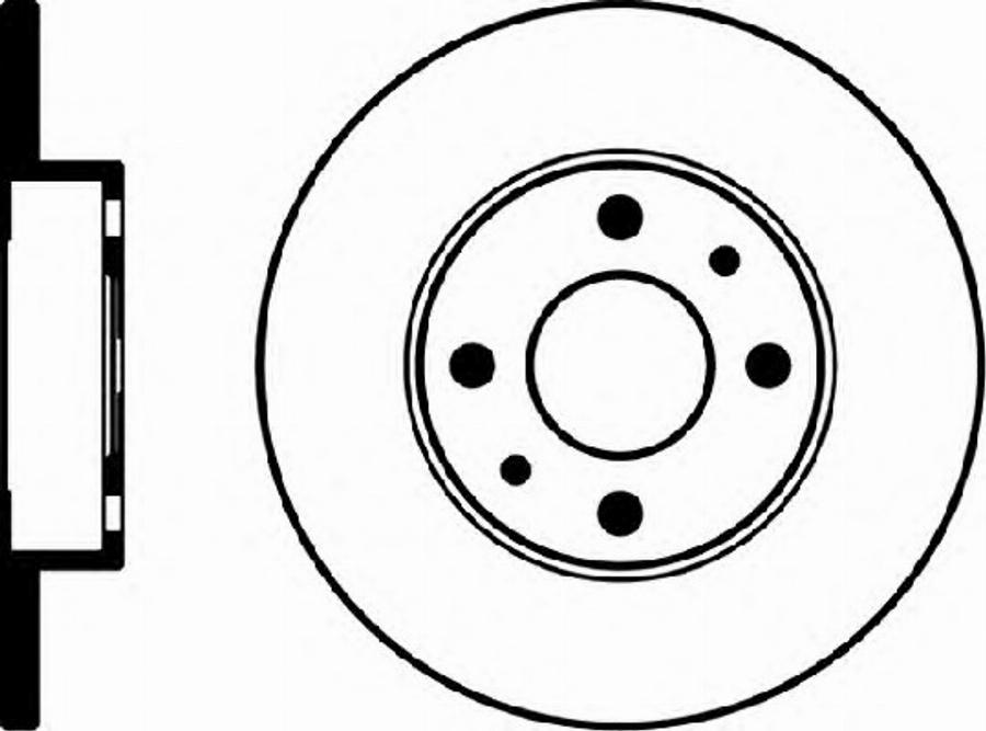 Pagid 50117PRO - Brake Disc autospares.lv