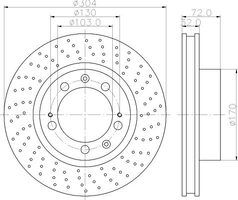 Pagid 50209 - Brake Disc autospares.lv