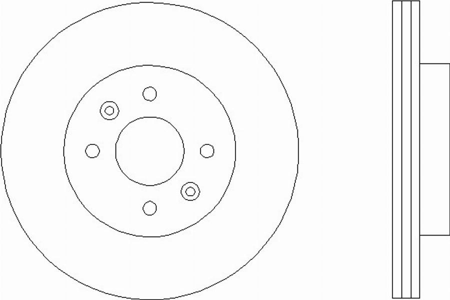 Pagid 50286PRO - Brake Disc autospares.lv