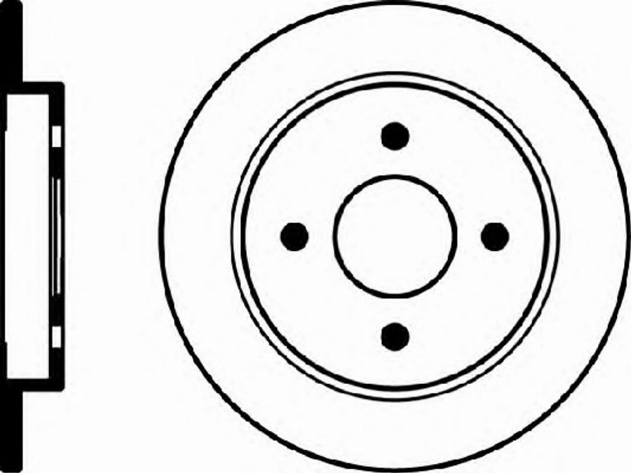 Pagid 51008PRO - Brake Disc autospares.lv