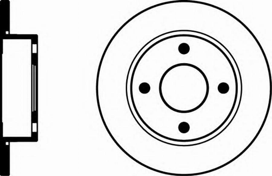 Pagid 51034PRO - Brake Disc autospares.lv