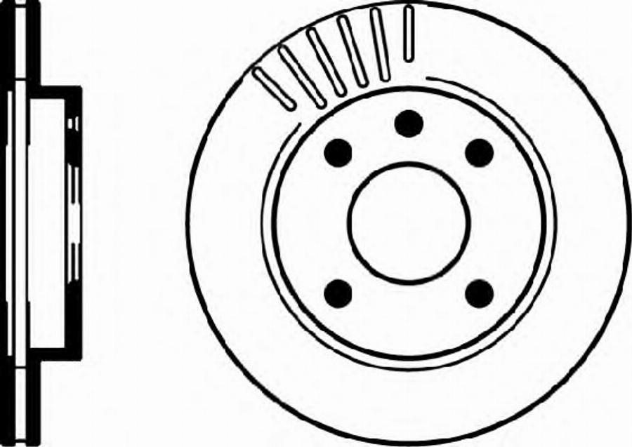 Pagid 51023PRO - Brake Disc autospares.lv