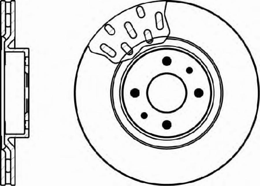 Pagid 51808PRO - Brake Disc autospares.lv