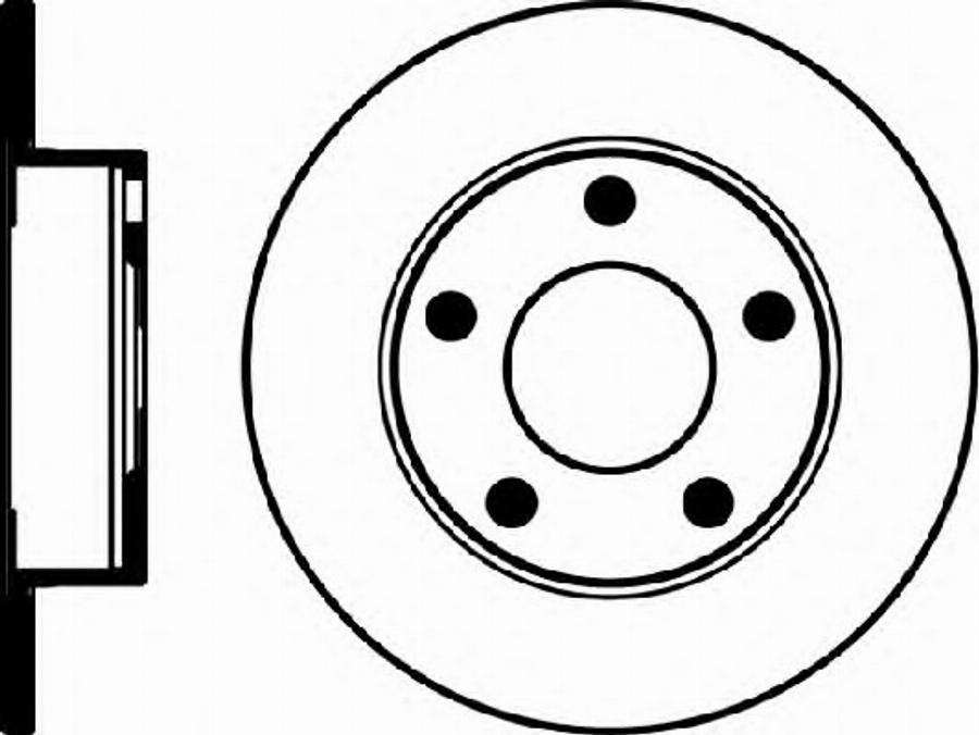 Pagid 53952PRO - Brake Disc autospares.lv