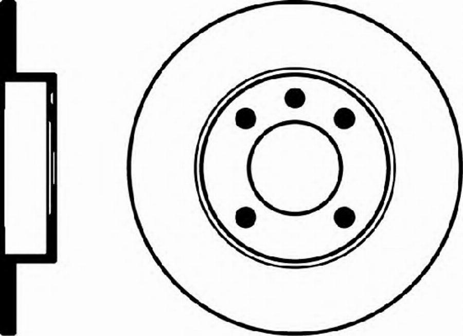 Pagid 53901PRO - Brake Disc autospares.lv