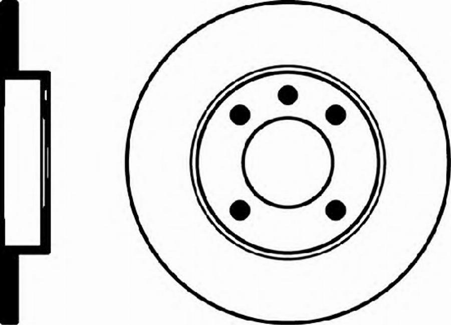 Pagid 53908PRO - Brake Disc autospares.lv