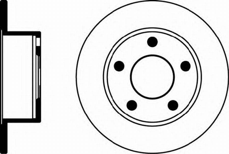 Pagid 53924PRO - Brake Disc autospares.lv