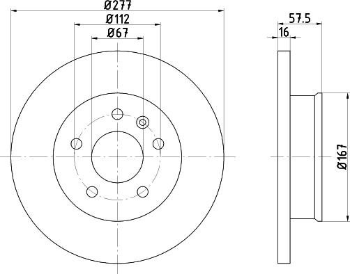 Pagid 53920 - Brake Disc autospares.lv