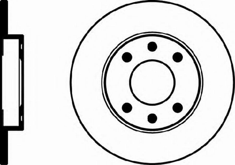 Pagid 52505PRO - Brake Disc autospares.lv