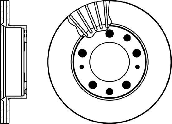 Pagid 52616 - Brake Disc autospares.lv