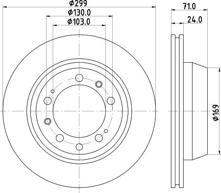 Pagid 52613 - Brake Disc autospares.lv