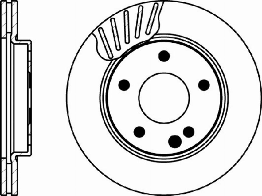 Pagid 52155PRO - Brake Disc autospares.lv