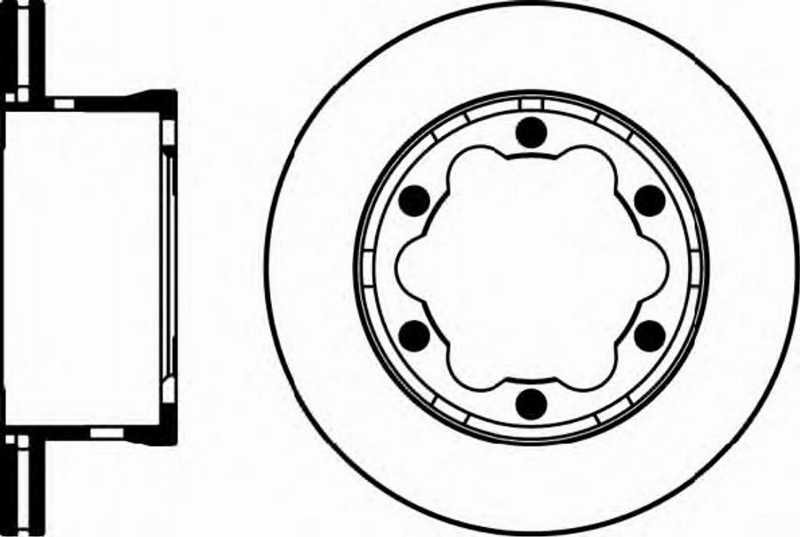 Pagid 52169PRO - Brake Disc autospares.lv