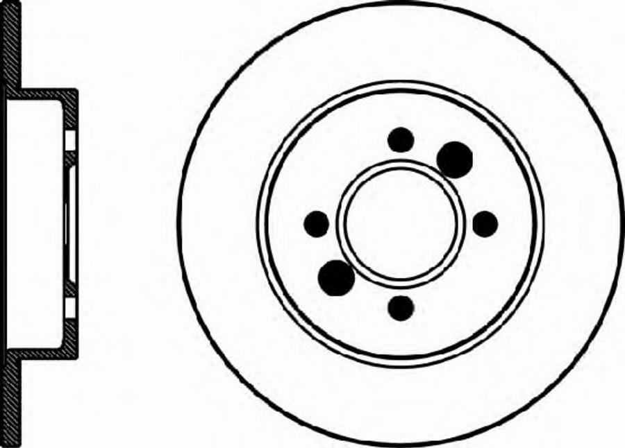 Pagid 52810PRO - Brake Disc autospares.lv