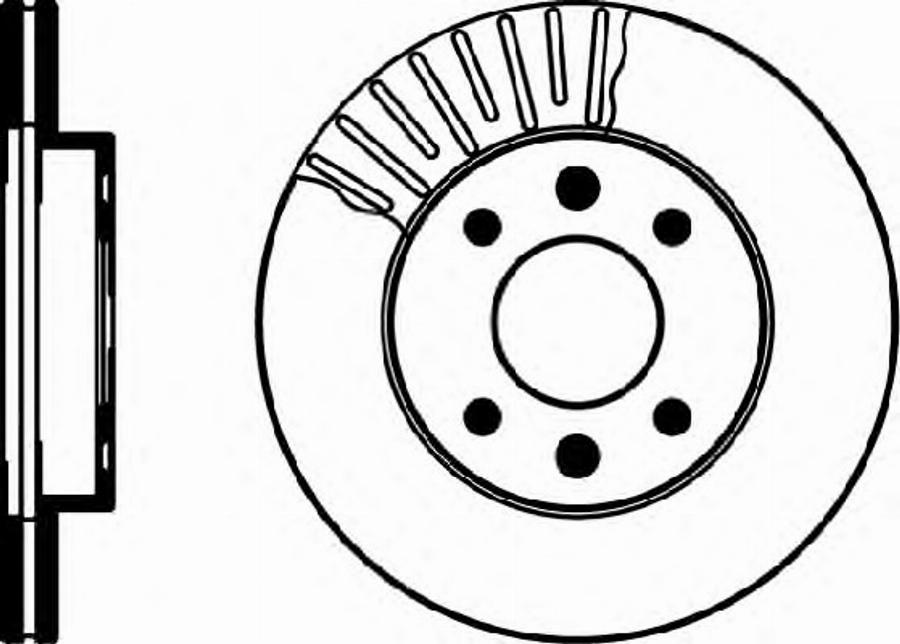 Pagid 52820PRO - Brake Disc autospares.lv