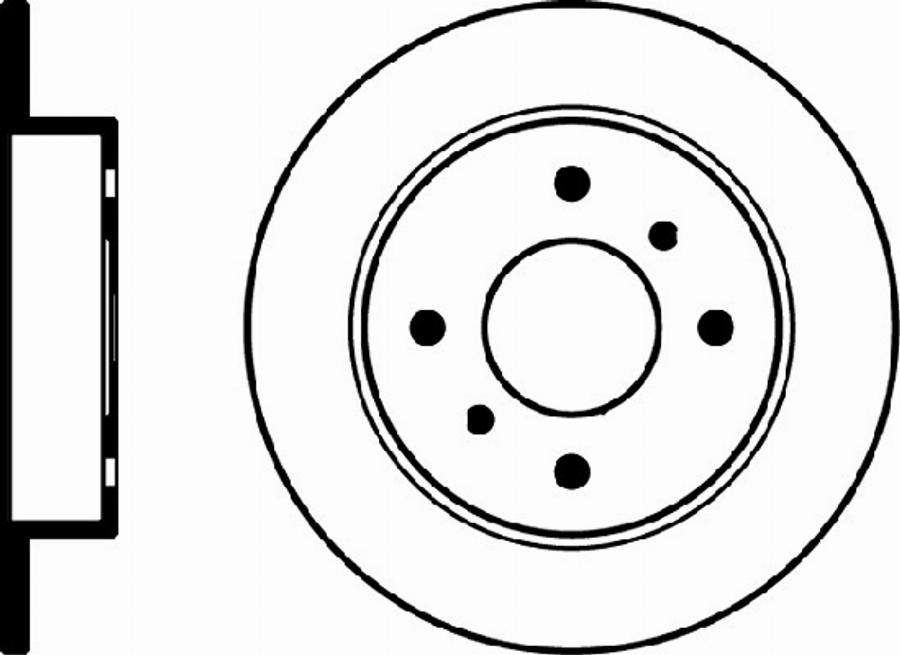 Pagid 52311PRO - Brake Disc autospares.lv