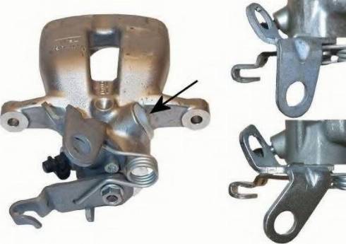 Pagid 76835 - Brake Caliper autospares.lv