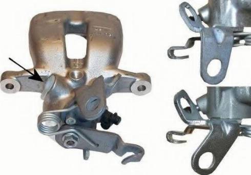 Pagid 76836 - Brake Caliper autospares.lv