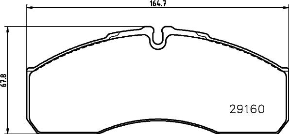 Pagid C4070 - Brake Pad Set, disc brake autospares.lv