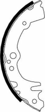 Pagid H9535 - Brake Shoe Set autospares.lv