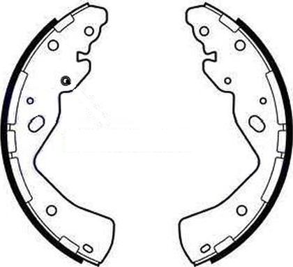 Pagid H1865 - Brake Shoe Set autospares.lv