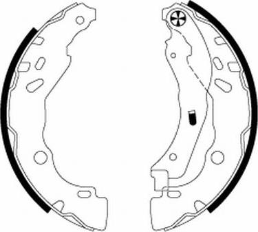 Pagid H1779 - Brake Shoe Set autospares.lv