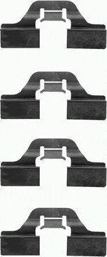 Pagid K0095 - Accessory Kit for disc brake Pads autospares.lv