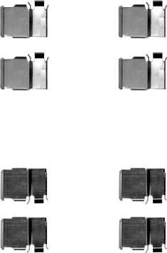 Pagid K0337 - Accessory Kit for disc brake Pads autospares.lv