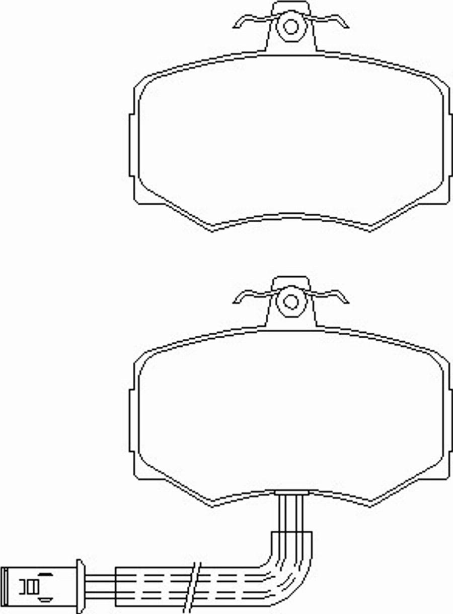 Pagid T5082 - Brake Pad Set, disc brake autospares.lv