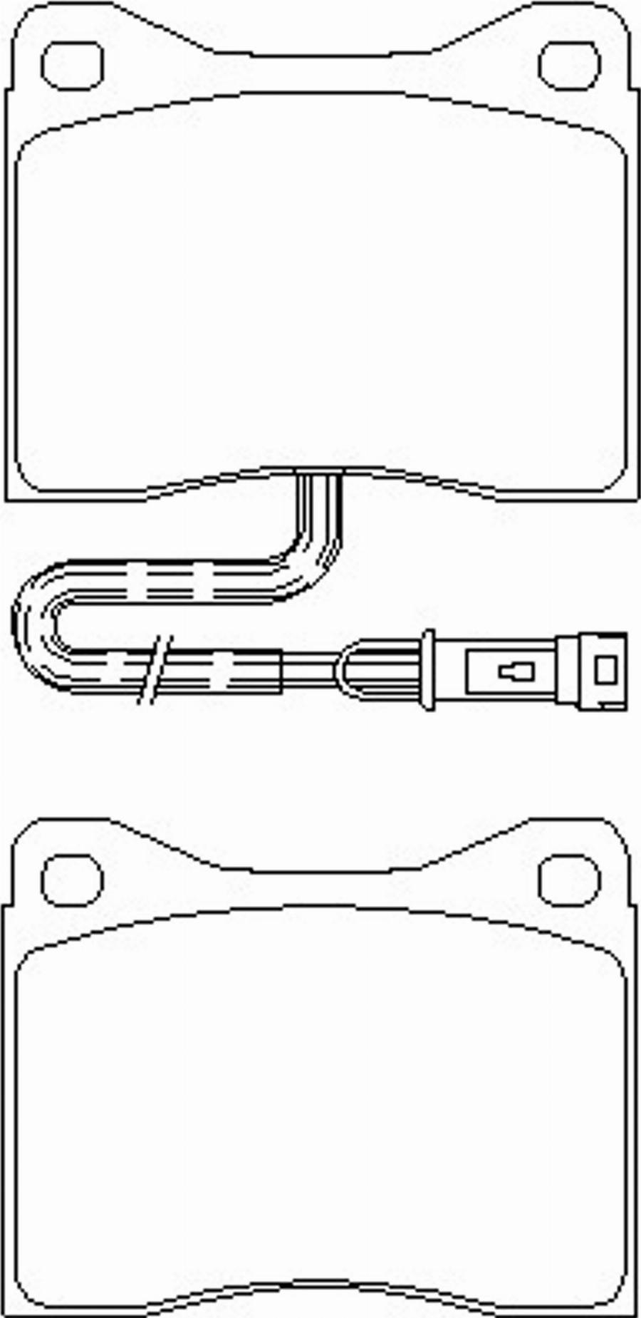 Pagid T1020 - Brake Pad Set, disc brake autospares.lv