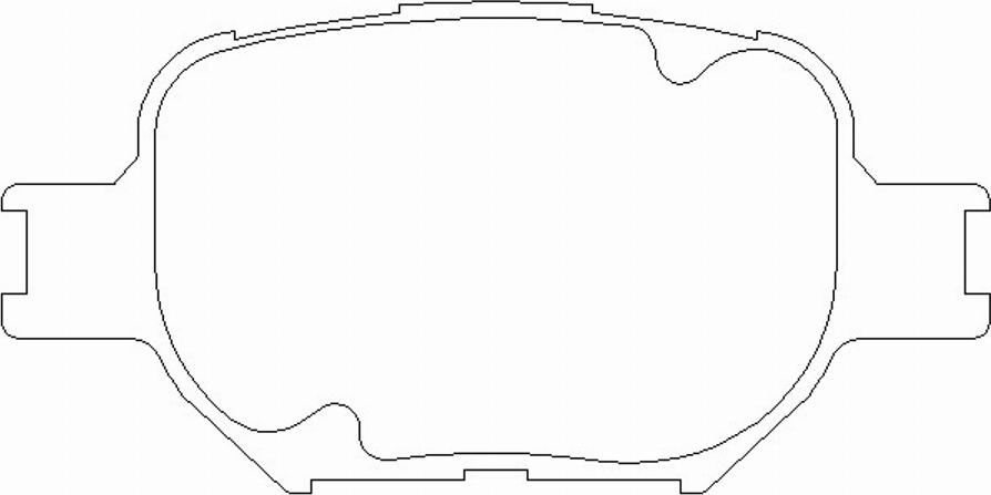 Pagid T1256 - Brake Pad Set, disc brake autospares.lv