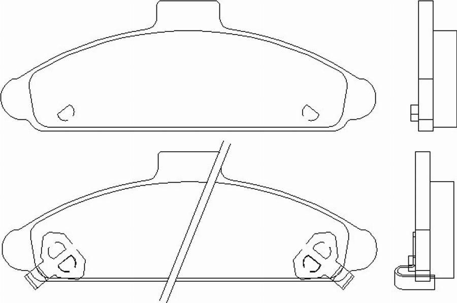 Pagid T3072 - Brake Pad Set, disc brake autospares.lv