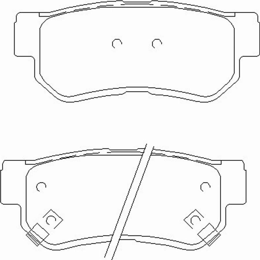 Pagid T2106 - Brake Pad Set, disc brake autospares.lv