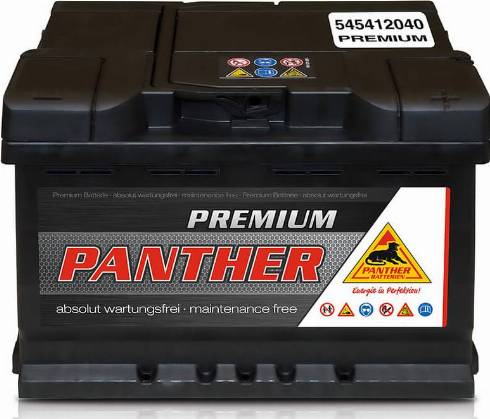 PANTHER 545412040 - Starter Battery autospares.lv