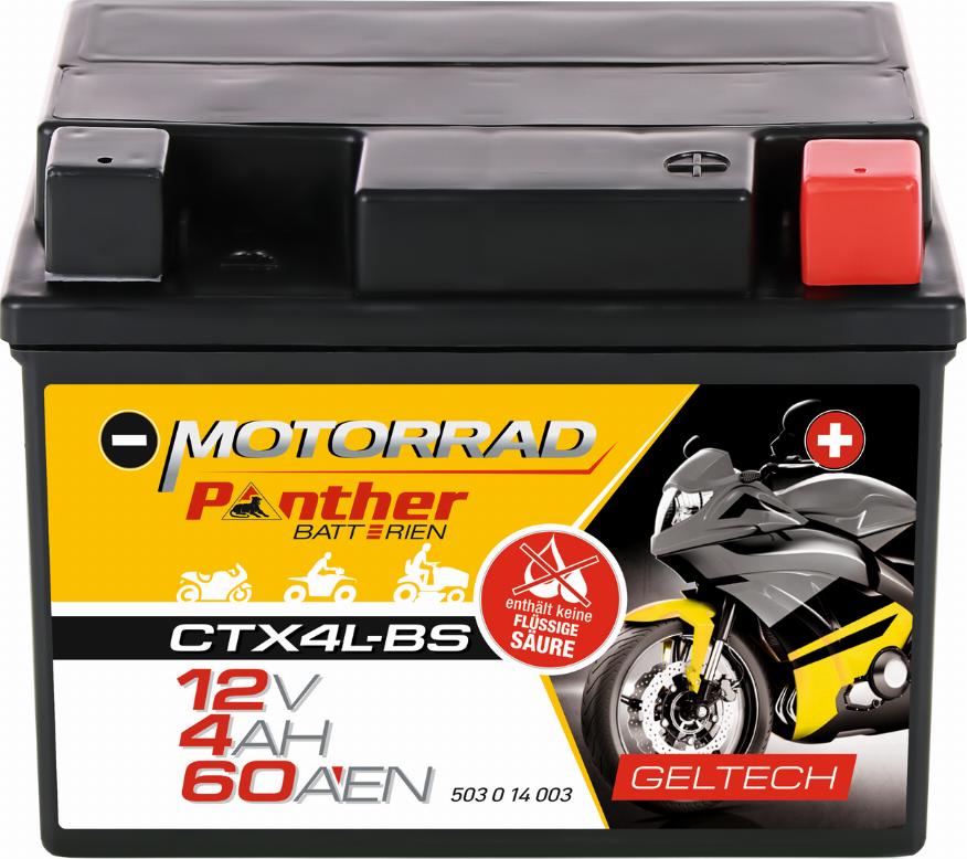 PANTHER GB.5031477 - Starter Battery autospares.lv