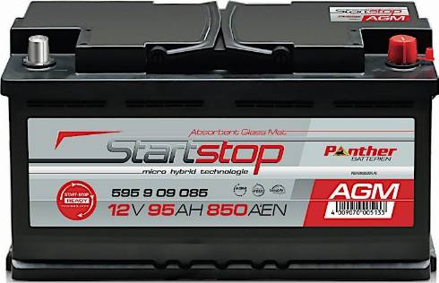 PANTHER SB.595909085 - Starter Battery autospares.lv