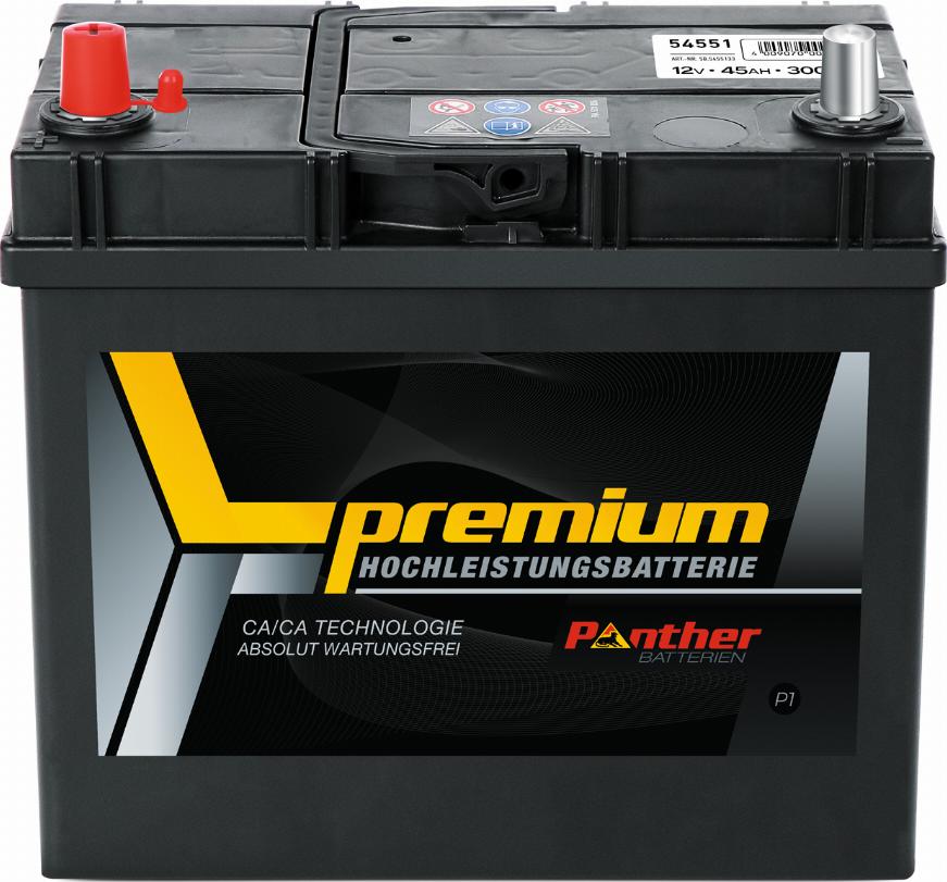 PANTHER SB.5455133n - Starter Battery autospares.lv